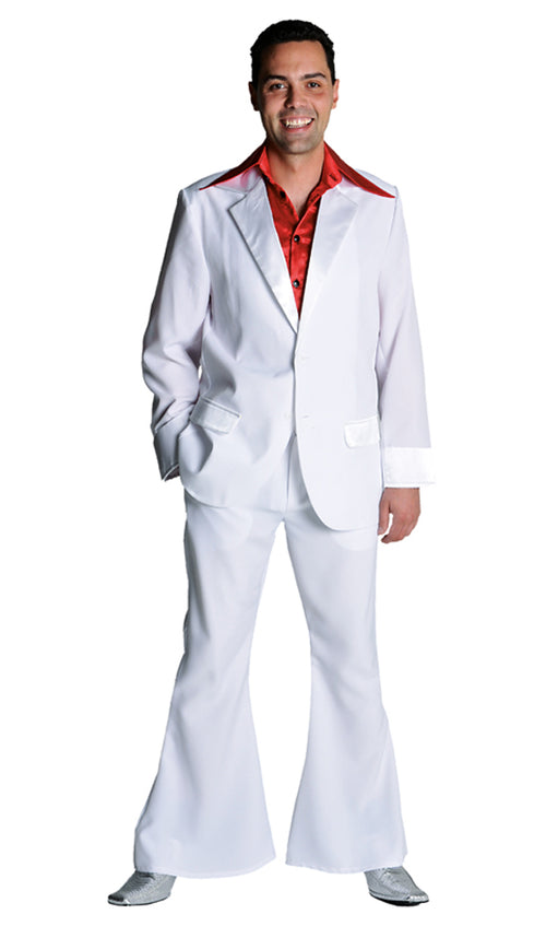 70's Costume Man White