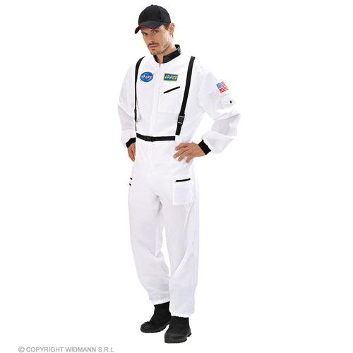 Astronaut Jumpsuit Heer Wit