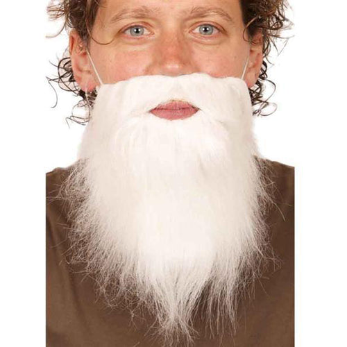 Beard Short White