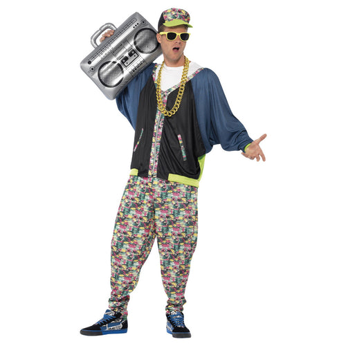 80's Hip Hopper Heer Kostuum (one size)
