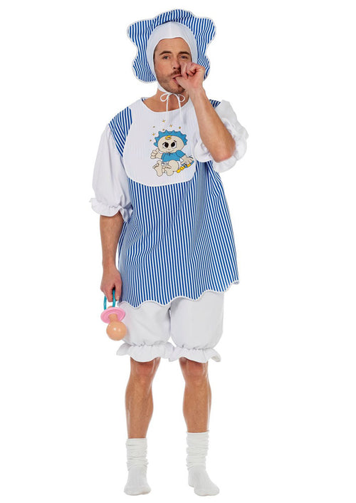 Baby Boy Blue Adult Costume