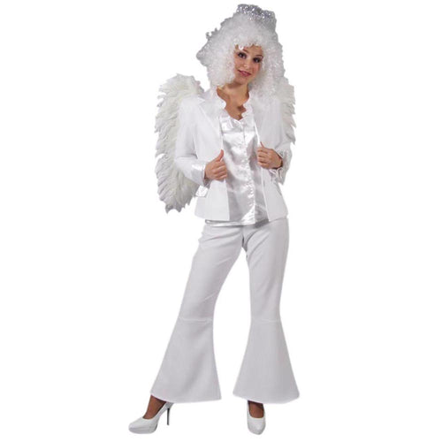 70's Costume Disco Femme Blanc