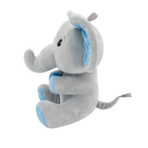 Poids Ballon 2-en-1 Jouet en Peluche Éléphant Bleu (170gr-21cm)