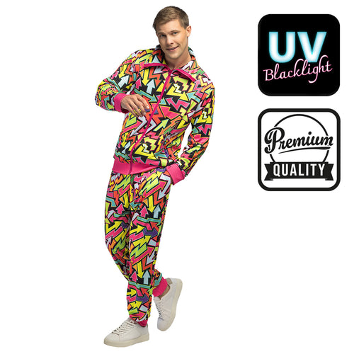 90's Men's Tracksuit "Street Art Dude"