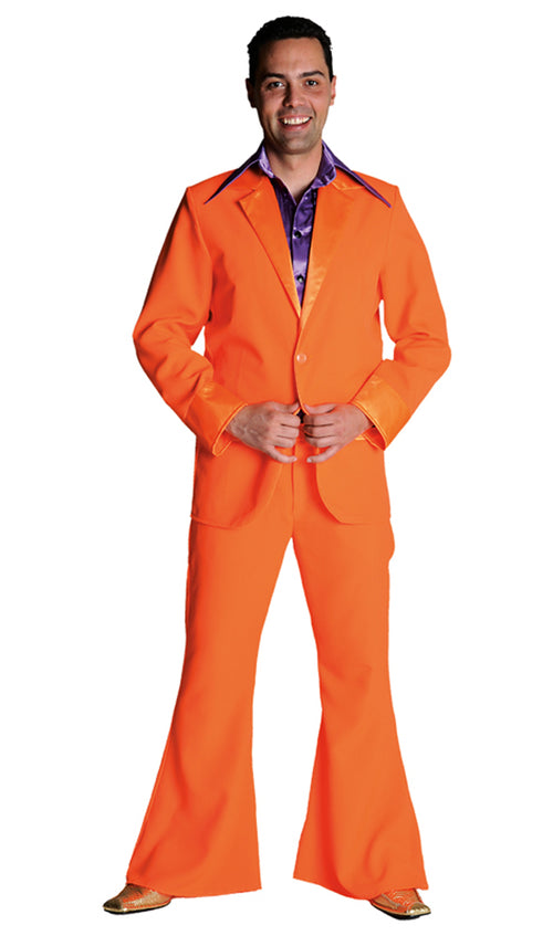 70's Costume Man Orange