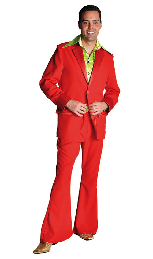 70's Costume Man Red