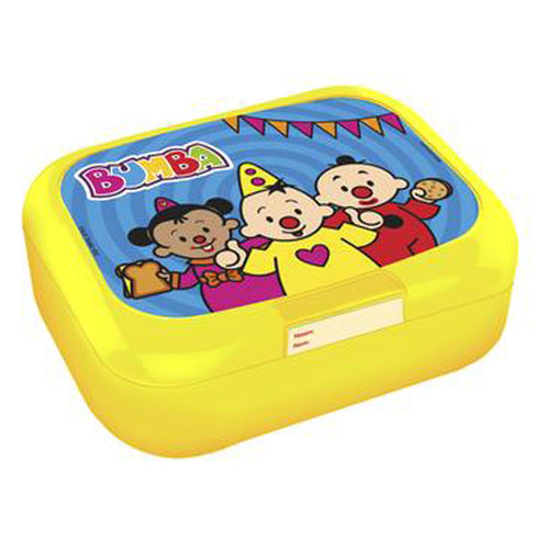 Bumba Brooddoos Geel (met naamvakje)