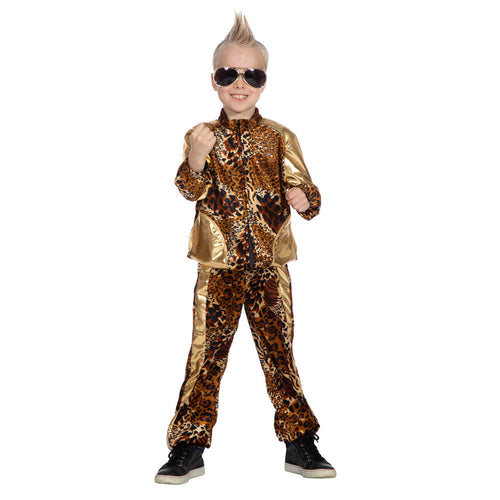 80's Survêtement Kamping Kitsch Enfants Léopard