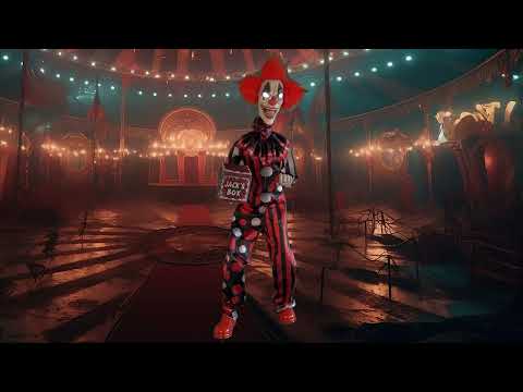 Halloween Animatronic Pop: Clown Jester Jack (licht, geluid & beweging) (175cm)