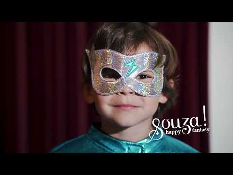 Souza Superheld/Tovenaar Cape Reversible Kind (4-8 jaar)