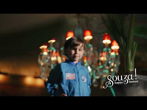 Astronaute André Deluxe Bleu Enfant Déguisement
