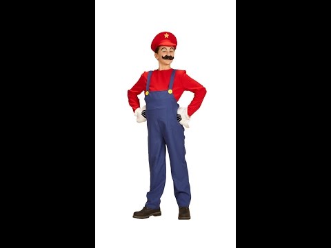 Super Plombier Rouge Garçon Déguisement