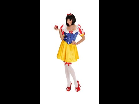Snow White Short Dress Women's Costume