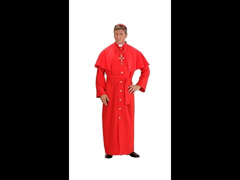Cardinal Homme Rouge Déguisement