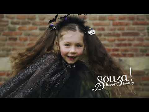 Sorcière Julietta Cape Tulle Noir Enfant