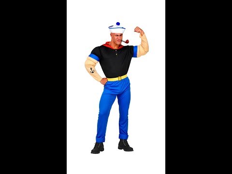 Matroos Popeye the Sailor Man Heer Kostuum