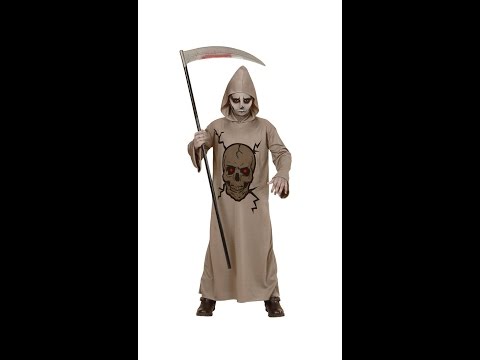 Skull Master Gris Garçon Déguisement