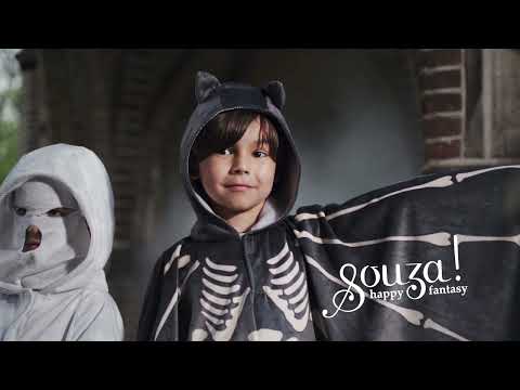 Cape Chauve-souris Déguisement Enfant 104-128