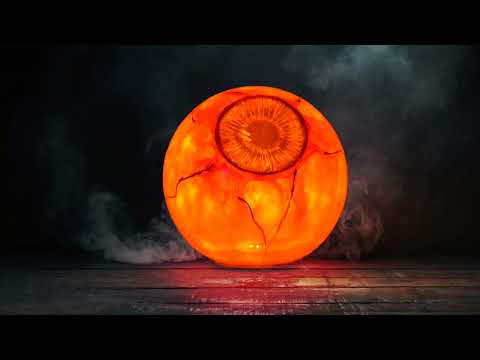 Halloween Decoration: Big Bulging Eyeball with light & sound (24cm)
