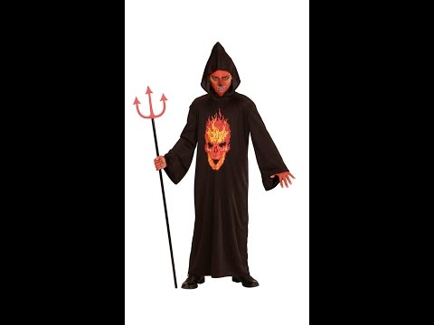 Skeleton Devil Kids Costume