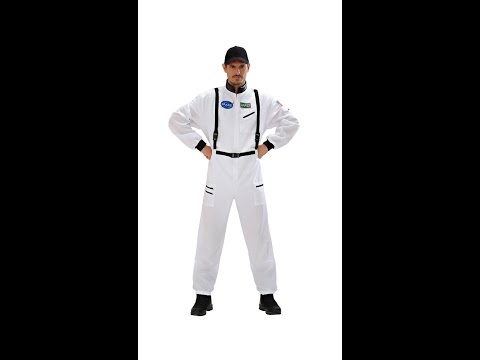 Astronaut Jumpsuit Heer Wit