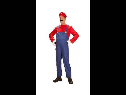 Super Plombier Rouge Homme Déguisement